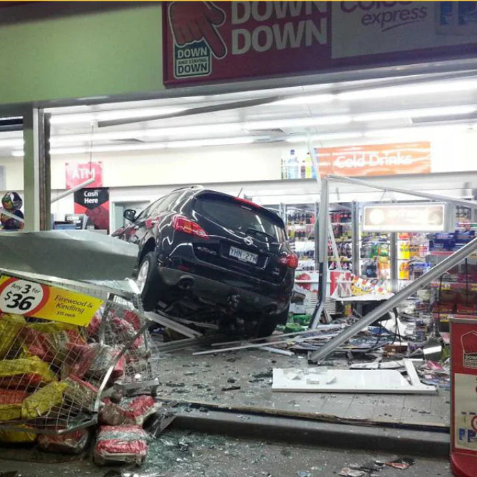 Prevent Storefront Crashes with Safety Bollards