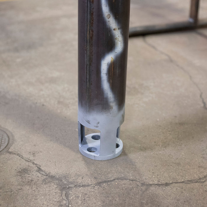 Hidden Base Plate Bollards Limit Trip Hazards, Increase Floor Space