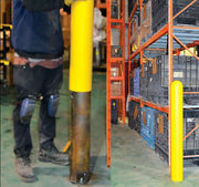 Hidden Base Plate Bollards come with a Bollard Cover