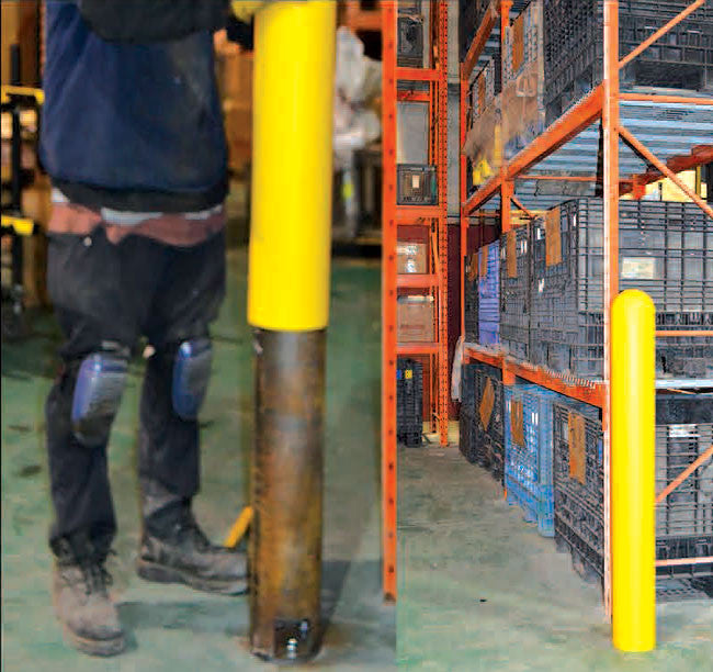 Hidden Base Plate Bollards come with a Bollard Cover