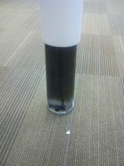 Hidden Base Plate Bollard with white bollard cover