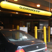 6" Clearance Bar at Parking Garage