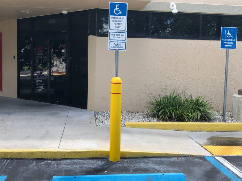 Heavy Duty Sign Bollard