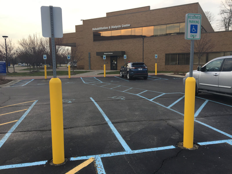 Heavy Duty Sign Bollard
