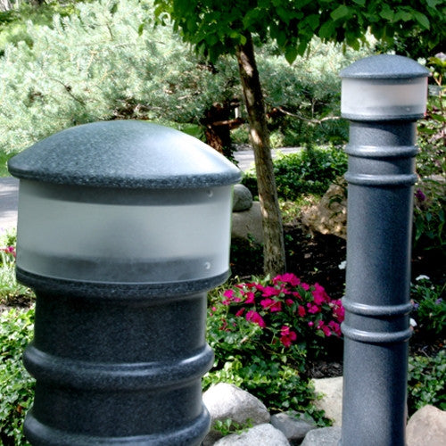 6" Metro Hardwired Lighted Bollard