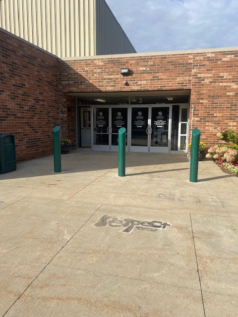 6" Skyline Decorative Bollard Covers in Green