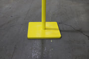 Warning Line System's 50 lbs. base plate stanchion