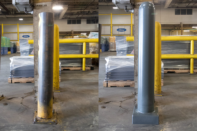 Plated Bollard Covers
