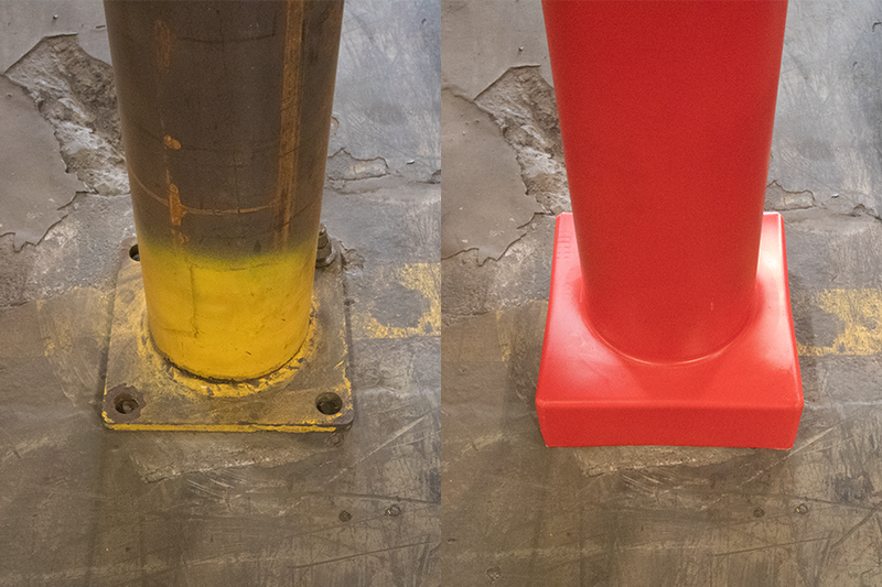 Plated Bollard Covers