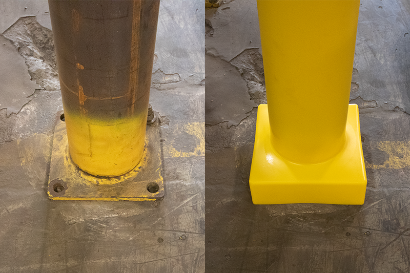 Plated Bollard Covers