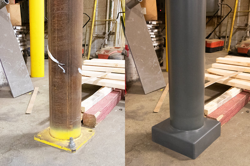 Plated Bollard Covers