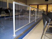 Line of Aluminum Handrail with infill picket 