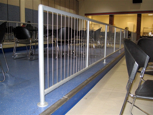Line of Aluminum Handrail with infill picket 