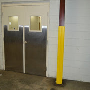 Yellow Square Column Wrap