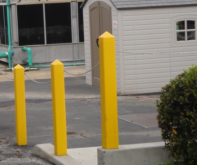 Square Bollard Covers